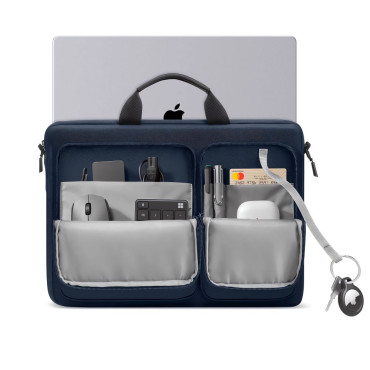 Laptop Bag 17 '' a príslušenstvo 44x31x7cm - granátové jablko