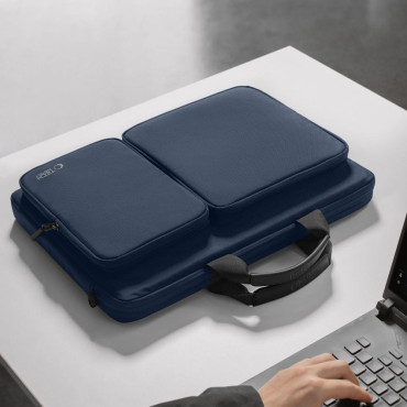 Laptop táska 17 '' és kiegészítők 44x31x7cm - gránátalma