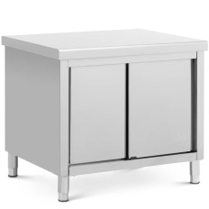 Tischarbeitsplatten-Cartoon-Tisch mit Schrank-Tür-seitiger Stahl 100 x 80 cm