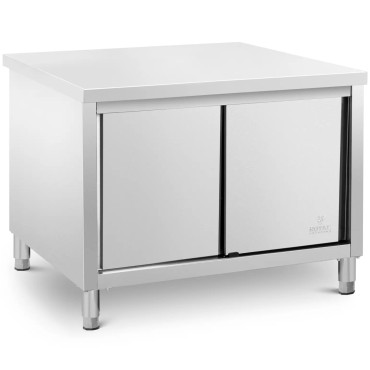 Tabelle Arbeitsplatte Cartoon Cartoon mit Schrank Türseite Eco Stahl 120 x 80 cm