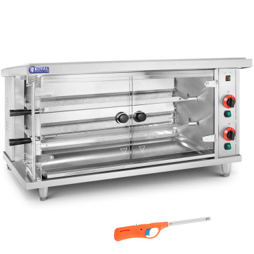 Gas gase. Τοστιέρα έως και 10 κοτόπουλα 2 πιτσιλίσματα προπανο-βουτάν 10 kW