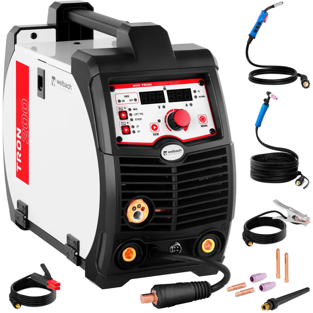 TIG MULFUNCIONAL MIG / MAG MMA FCAW 200A Soldador multifuncional