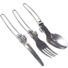 Disque de voyage Camping Bouilloire Pot Frire Cutlery Set pour 2 personnes