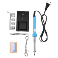 Fer à souder à rouleaux avec support avec une poignée avec un pince à 6 ailes - un ensemble de 7 el.