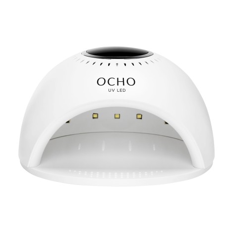 Ocho Nails 8 LED UV-lampa vit 84W — framsida