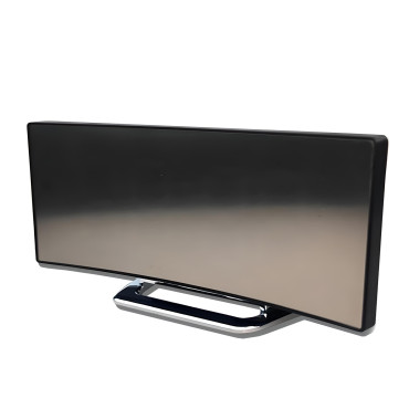 Elektroninis žadintuvas su termometro data LED apšvietimas