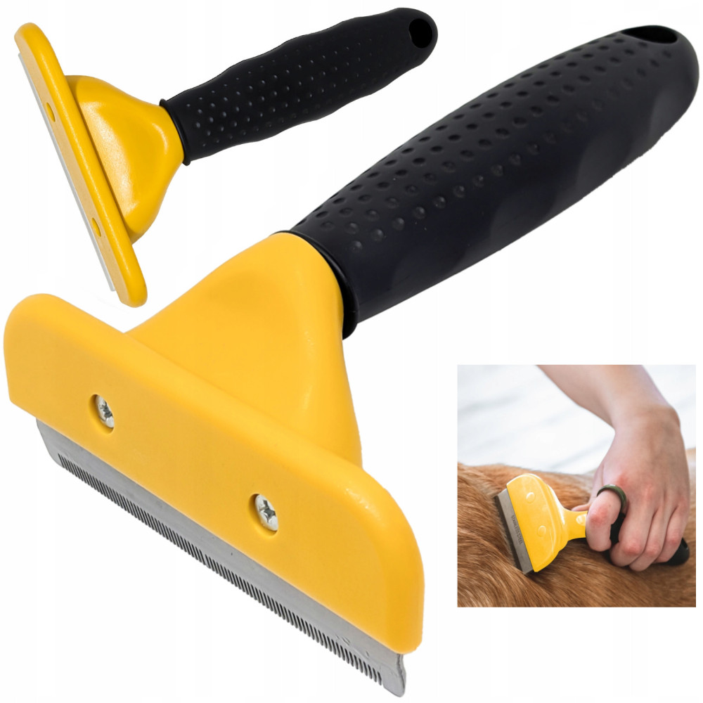 Krtača za squash trimmer za odstranjevanje živalskih las psa Cat 10 cm