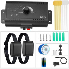 Cerca de entrenamiento eléctrico pastuch para perros con collar 300m - Set