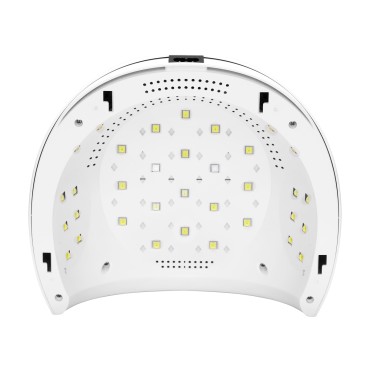 Lampe UV Ocho Nails 8 LED blanche 84W — vue de dessus