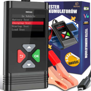 Διαγνωστικός ελεγκτής των μπαταριών αυτοκινήτων 6/12 V 2-220 AH