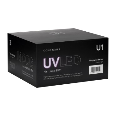 Ocho Nails 8 LED UV lampa bijela 84W — pakiranje