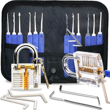 Kit til åbning af hængelås...