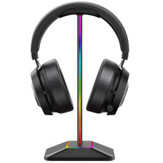 Stativholder Temple Gaming på hodetelefoner med Hub USB Backlit RGB LED
