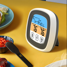 Kuchynský teplomer pre mäso z mäsa grilovaného grilu s sondou 250 c