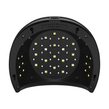 Ocho Nails 8 LED UV Lampe Schwarz 84W — Vorderansicht
