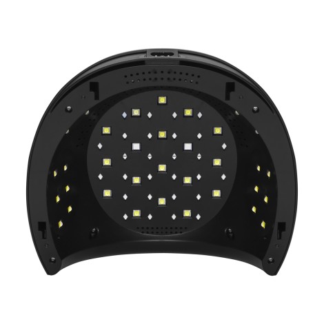 Ocho Nails 8 LED UV-lampa svart 84W — framsida
