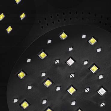 Ocho Nails 8 LED UV lampa čierna 84W — detail povrchu