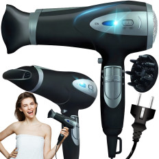 Στεγνωτήρας μαλλιών με ιονισμό με αξεσουάρ ψυχρού αέρα με αξεσουάρ 5W1 2000