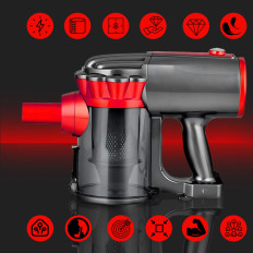 Vertikal støvsuger 5 tips 1.5 l 650 w