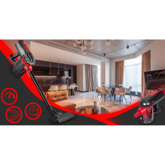 Vertikalni usisivač 5 savjeta 1,5 l 650 W