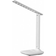 Desktop della scuola con manico telefonico regolabile - argento bianco