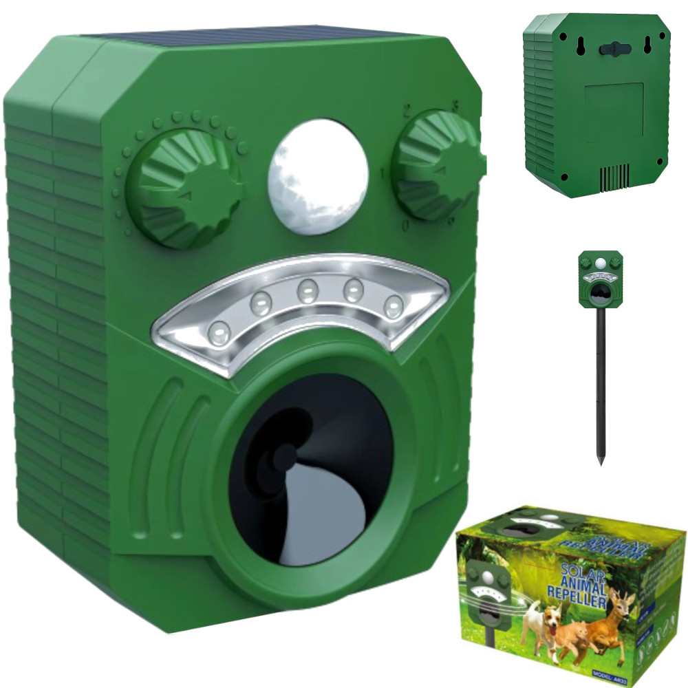 Mouse ad ultrasuoni e deteratore di luce Solar Animals Mouse