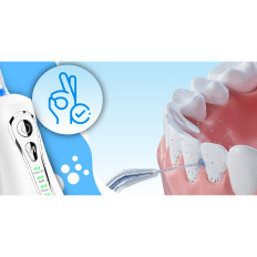 Irrigateur dentaire de dents sans fil 4 modes 7 Conseils 300 ml - Ensemble