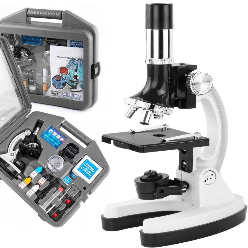 Microscope optique avec grossissement 300/600 / 1200x Accessoires Accessoires - Ensemble