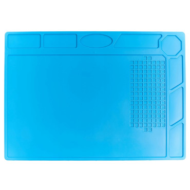 Lentelės kilimėlis litavimui su silikono organizatoriumi 320 x 230 mm