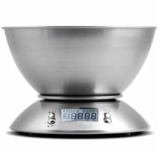 Elektronická kuchyňa s miskou teplomera 1,8 l 1-5000 g / 1 g