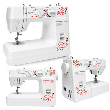 Hjem Symaskin 48 Design med tilbehør - Set