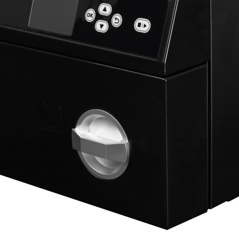 Autoclave Médica Lafomed LFSS03AA LCD 3 L Classe B preto — close-up da pega