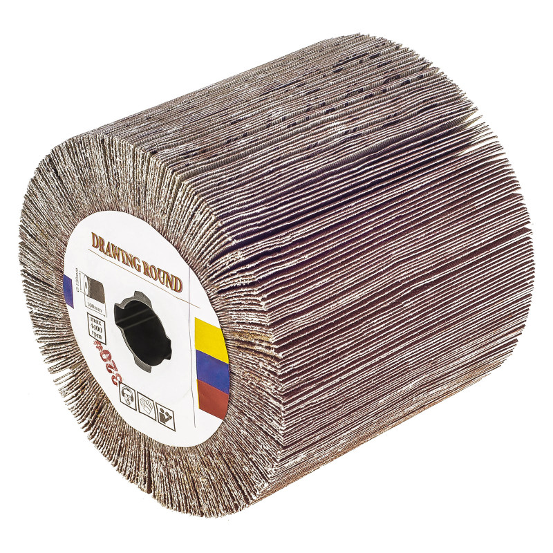 Aprēķināts grunge slīpēšanas mašīna satīna un dzirnaviņas 120x100mm P320