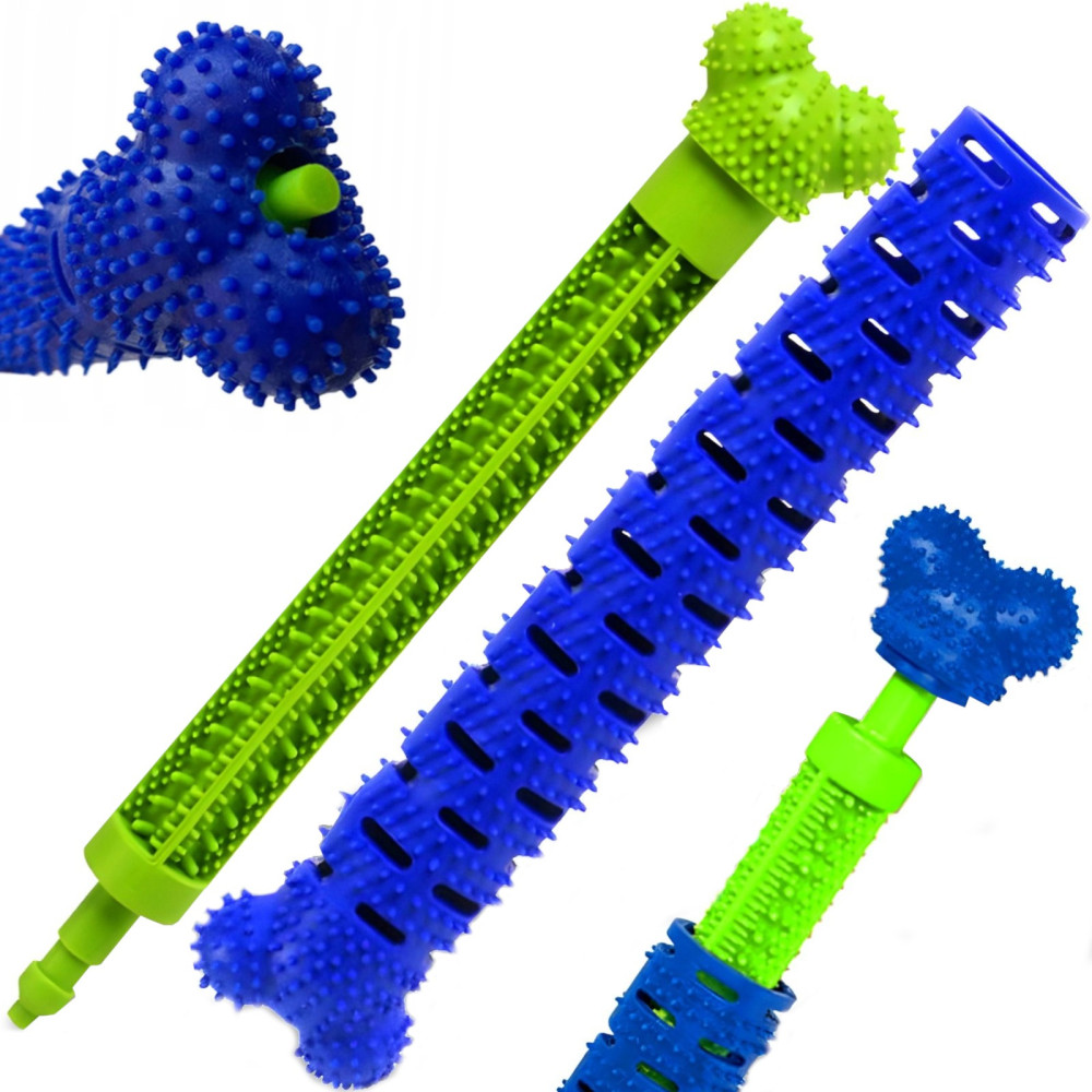 Οδοντιατρική οδοντόβουρτσα παιχνιδιών οδοντόβουρτσα για ένα σκυλί
