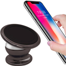 Porte-voiture magnétique pour un verre de téléphone à cockpit