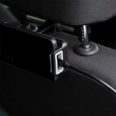 Suporte de carro para um telefone tablet montado no encosto de cabeça 4.7-11.5''