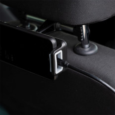 Suporte de carro para um telefone tablet montado no encosto de cabeça 4.7-11.5''