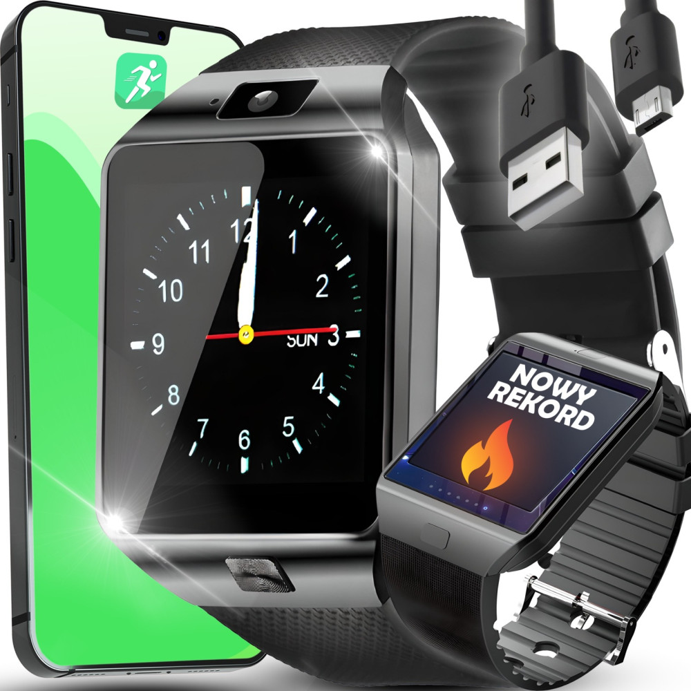 Smartwatch višenamjenski sat na SIM kartici Connection Connection BT MicroSD