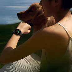 SmartWatch-funksjonen Se på sportsforbindelse Hjerte bakless Trykk EKG Musikk BT