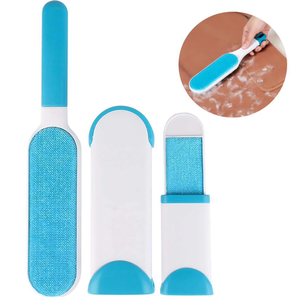 Kefa na odstránenie psieho psieho psov s oblečením čalúnených kobercov - 2 ks.