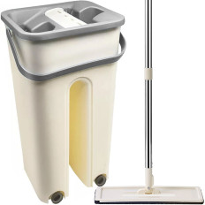 MOP plate avec un guide de deux chambres Speeezer 2 cartouches de 4,5 L