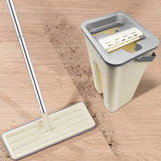 Plošča mop z dvema komornima vodniki Squeezer 2 2x 4,5 l kartuše