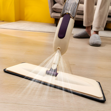 Mop flat vaske gulv med vaskemaskin folding 400 ml