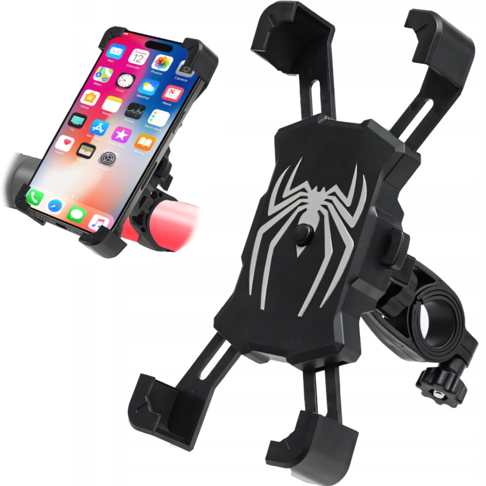 Porte-vélo 360 moto pour le téléphone sur le volant 3.5-7 ''