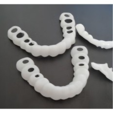 Snap op smile tandheelkundige fineer 1 stuk (set van op en neer)