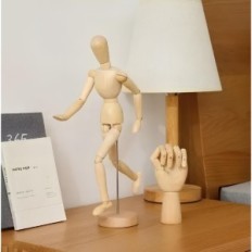 Cilvēka statuetes pārvietošana ar diametru 32,5 cm anatomisko modeli vīriešiem ar kustīgām ekstremitātēm mācībām un dekorēšanai