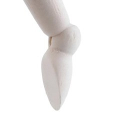 Flytter human figur med en diameter på 32,5 cm anatomisk model af en mand med bevægelige lemmer til læring og dekoration