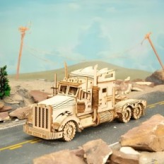 3D Robotime 3D Truck 286 Parts Wooden Model for Submission