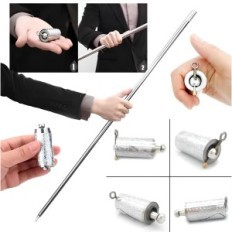 Magic Telescopic Stick. Magician Grace 110 cm Folding Metal Stick for Magic Shows og Illusionist Tricks
