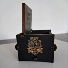 Boxerské harry potter ruka venkovní najít krásný vzor uvnitř nápisu je vyroben ze dřeva mechanismus